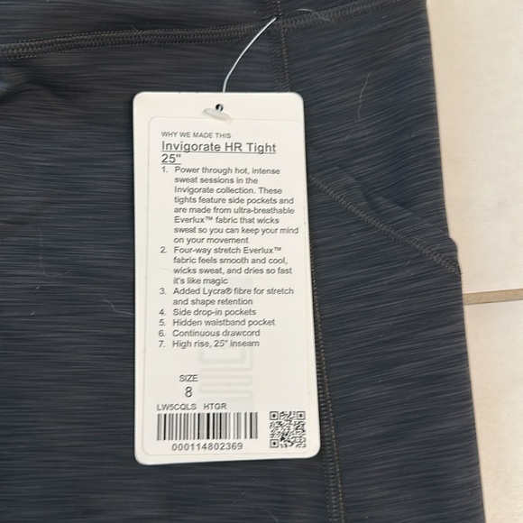 lululemon athletica Charcoal gray Leggings - Picture 4 of 4